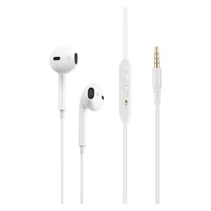  Promate GEARPOD IS2 - Wired Headphone In Ear - 1.2m - White 