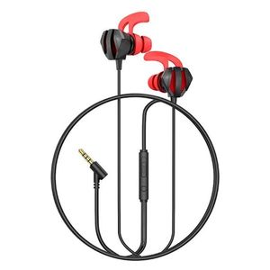  Hoco M105 - Wired In-Ear Gaming Earphones - 1.2m - Black 