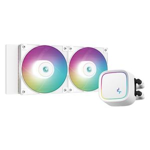  DeepCool Gammaxx LE520 - 240mm - High Performance Cooling - ARGB Lighting - White 