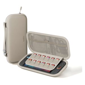 حقيبة سفر لجهاز نينتندو سويتش 2 من بلكن - مقاومة للماء - بني