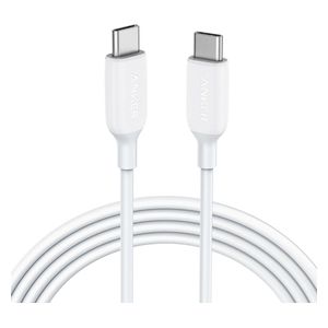 Anker PowerLine III USB-C to C 100W Cable - 100W - 1.8m - White