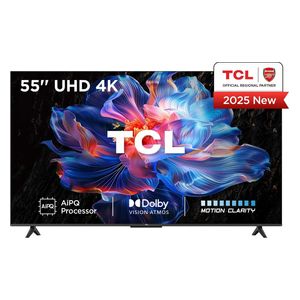  شاشة تي سي ال 55 انج فئة V6C - سمارت - 4K - UHD - إصدار 2025 - 60 هيرتز 