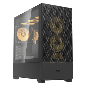  كيس كمبيوتر دارك فلاش - DF5000BS - تدفق هواء عالي - دعم 13 مروحة - اسود 