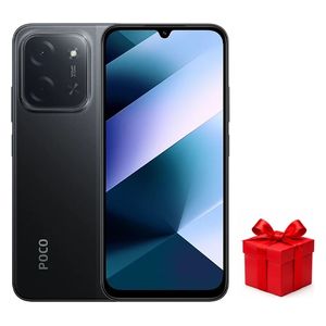  شاومي بوكو C85 - دبل سيم - شاشة 6.9 بوصة IPS LCD - معالج MediaTek Helio G81 Ultra - بطارية 6000 مللي أمبير، 33 واط، AI + هدية مجانية 