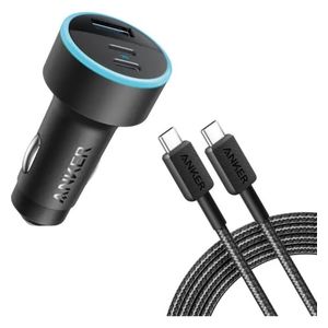 Anker 5780 - Car Charger 67W & Cable USB-C To USB-C - 0.9 m - Black