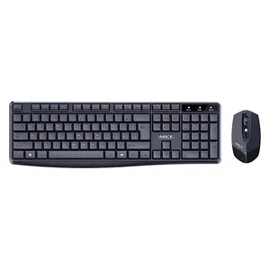  iMICE AN100 - Wireless Keyboard with Mouse - Black 