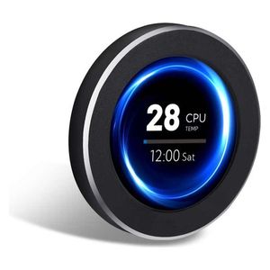  Porodo Mini Smart Monitor with 3M Adhesive - 2.1 inch - Black 