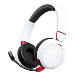 HyperX Bluetooth Over-Ear Gaming Headset - 25 hour Battery Life - Bluetooth 5.3 - White 