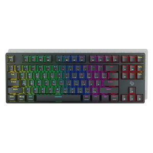  Porodo PDX220 BSW - Wireless Keyboard - RGB - Up to 10 hours - Black 