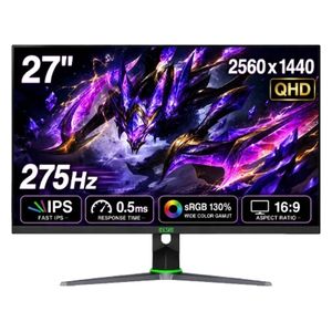  ELSA EA272FX SE - Monitor - 27 inch - 275Hz - 0.5ms Response Time - QHD - Black 