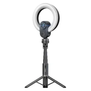 كاميرا ويب وحامل ثلاثي القوائم قابل للفصل والامتداد من بروميت - VistaCam - اسود