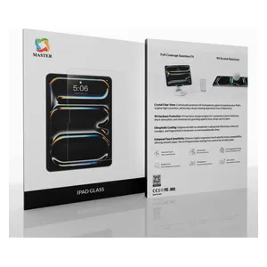  واقي شاشة زجاجي مقوى من ماستر لجهاز آيباد برو 11 انج  - شفاف 