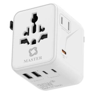  Master - Universal Travel Adapter - 35W - White 