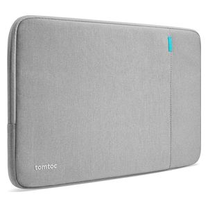  Tomtoc A13E3GW Laptop Bag - 15-inch - Recycled and Spill-Resistant Fabric - Silver 