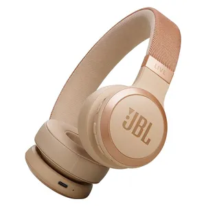  سماعات جي بي ال لايف 670NC اللاسلكية - مزودة بخاصية إلغاء الضوضاء - عمر بطارية يصل إلى 65 ساعة - ميكروفونان بتقنية تشكيل الشعاع لإجراء مكالمات صوتية أكثر وضوحًا - بيجي 