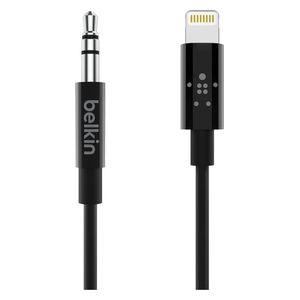  Belkin AV10172bt03 BLK - Cable AUX To Lightning - 1.8 m - Black 