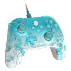 GameSir T7 Pro Floral - Wired Xbox Controller - Floral Design - Compatible with Xbox Series X|S, Xbox One, and PC - Green
