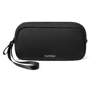  حقيبة تخزين متعددة الأغراض تومتوك - جيوب تخزين متعددة للأجهزة والضروريات - مصنوعة من بوليستر 600D RPET المتين والمستدام - فضي 