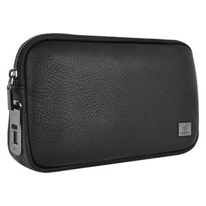 Wiwu Fingerprint Lock Pouch Clutch Bag -Black