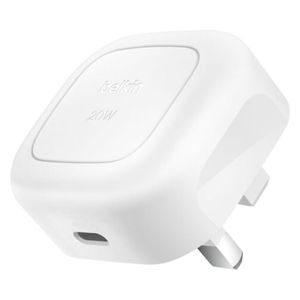 شاحن جداري بلكن - بقوة 20W - منفذ يو اس بي سي - ابيض