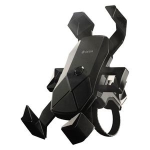 حامل هاتف للدراجات ديفيا ES063 - دوران 360 درجة - تثبيت بيد واحدة - متوافق مع 4.7 الى 7 انج - أسود