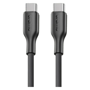 كيبل أورايمو - من يو اس بي سي إلى يو اس بي سي  - قوة 60W  - طول 1 متر - متانة عالية ومقاوم للغبار - اسود