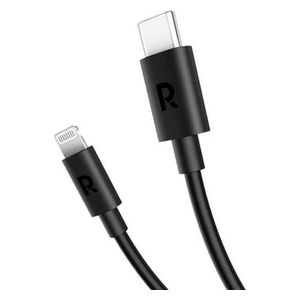  RAVPower CB1016 - Cable USB-C To Lightning - 1 m - Black 