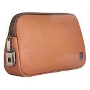 WiWU Handbag - Fingerprint Lock - PU Leather - Telescopic Handle - Water Resistant - Brown