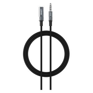  لدنيو كيبل تمديد صوت فاخر 3.5 مم - عالي الجودة - 1 متر - أسود 
