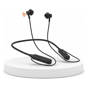    BAZ BE205 - Bluetooth Headphone In Ear - Up To 20 hours - Voice Search - Black 