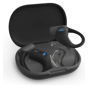  سماعة بلوتوث داخل الأذن فيليبس TAA6709DG - تصميم مفتوح الأذن بتقنية توصيل الهواء - مقاومة للماء والغبار IP55 - شحن سريع - اسود 