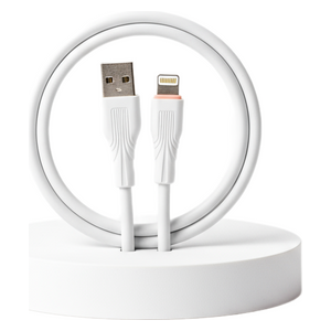 BAZ - Fast Data &  Charging Cable - USB-A to Lightning - 1 m - White