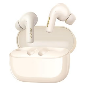 سماعات اورايمو سبايس بودز Z - مزود بـ 4 ميكروفونات وإلغاء الضوضاء - مقاومة الماء IPX5 مناسبة للتدريبات والعرق والرذاذ - ذهبي