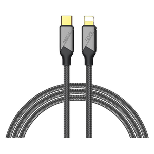  كابل  ريسي - RS18CL - تايب-سي إلى لايتنينغ - طول 1.5 متر - بقدرة 30 واط - أسود 