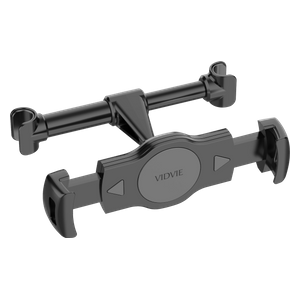  فيدفي HC1528 – حامل مسند الرأس للسيارة – الدوران 360° – أسود 