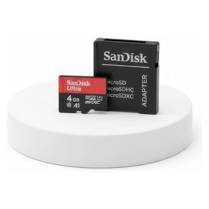 SanDisk Ultra - micro SDXC Card - 4 GB - Black