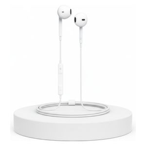   BAZ BE-201 - Headphone In Ear - 1.2m - White 