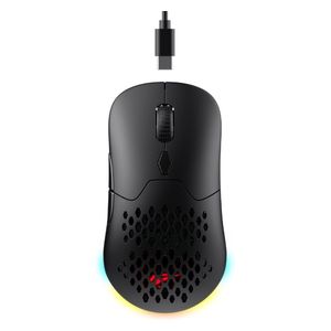 Havit Gaming Mouse -  offers three connection modes - 7 programmable buttons for customizable control - Black