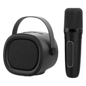  سماعة بلوتوث محمول ميني للكاريوكي من هافيت SK819BT - بلوتوث 5.3 - مع مايكرفون - 5 واط - اسود 