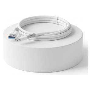  SIKENAI - USB-A to USB-C Cable - 1.2m - 100W - White 