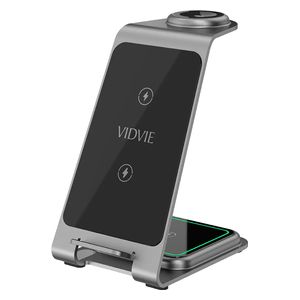  فيدفي 3-في-1 – محطة شحن لاسلكية – أسود 