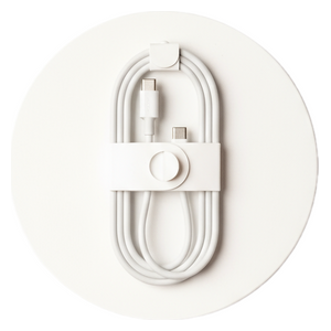 BAZ - USB-C to USB-C Cable - 60W - 1 m - White