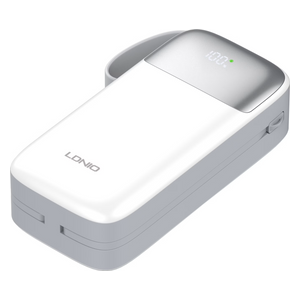  شاحن محمول لدنيو  - 30000 مللي امبير - 111 واط - ابيض 
