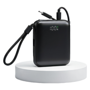  Joyroom - Mini Power Bank - 3-in-1 - Fast & Portable - 10000mAh - Black 