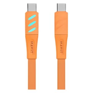 Havit CB6254 - Cable USB-C To USB-C - 1 m - 60W - Orange