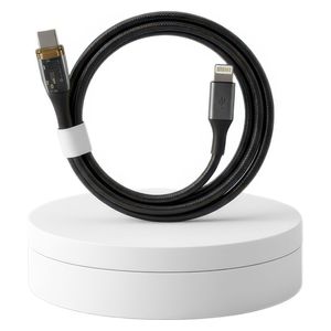  VISION - Fast Charging Cable - USB-C to Lightning - 27W - 1.2 m - Black 