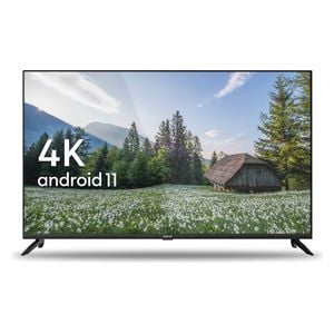 شاشة يونيفا سمارت - بحجم 50-انج بدقة 4K - تقنية دولبي أوديو لصوت محيطي غامر - نظام تشغيل WebOS