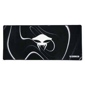 ماوس باد هافيت - قاعدة مطاطية مانعة للانزلاق - سطح مريح يقلل من إجهاد المعصم لجلسات اللعب الطويلة - أسود