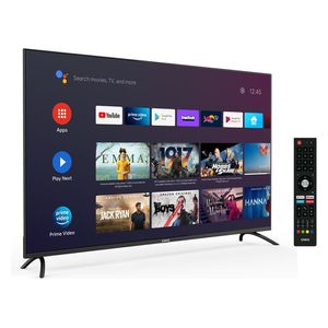  Chick 65-inch Smart TV - 4K Resolution - Google TV System - Frameless Design - 2GB/16GB Memory - Google Assistant - Air Mouse Remote 