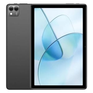 DOOGEE T10E Tablet - 10.1-inch HD Screen - 6580mAh Battery - 128GB Memory - 4GB RAM - Gray